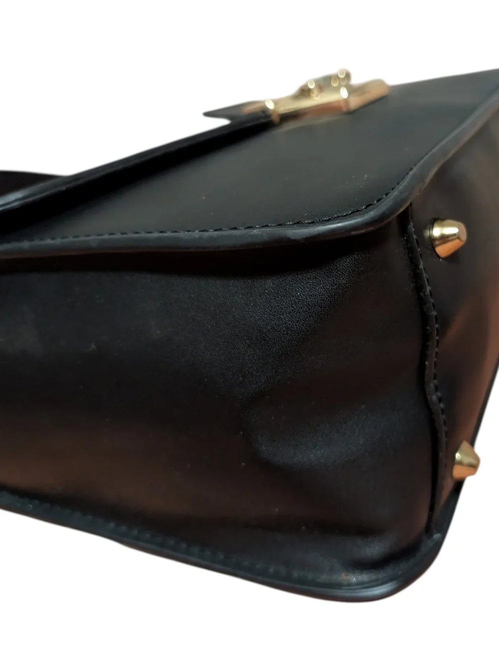 IMAN Women Embossed Interchangeable Top Detachable Strap Crossbody Satchel Purse